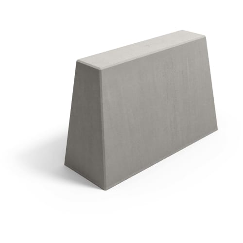 Betonschutzwand | Trapezstein | grau | 1000 mm