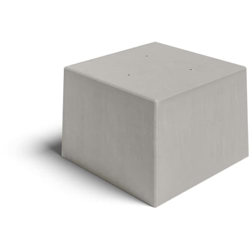 Betonschutzwand | Trapezpoller | grau