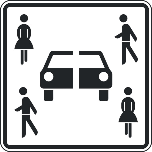 Carsharing - Verkehrszeichen VZ 1010-70