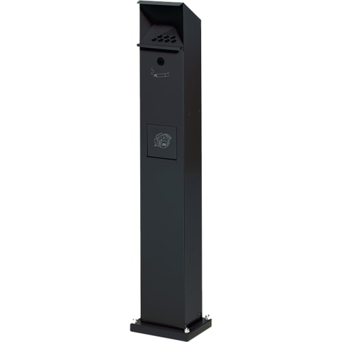 Standsäule SG 115 | Abfallsammler mit Ascher