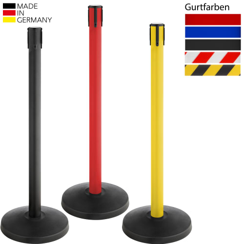 Gurtabsperrpfosten ALLROUND (ALA) - Gurtlänge 3,5 m / 4 m