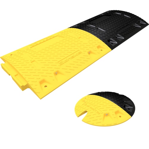 Bodenschwelle NOX | bis 20 km/h | aus Recyling-PVC | 26 t Tragkraft