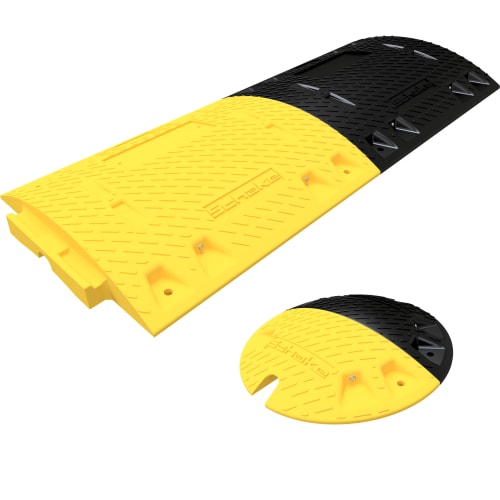 Bodenschwelle NOX | bis 10 km/h | aus Recyling-PVC | 20 t Tragkraft