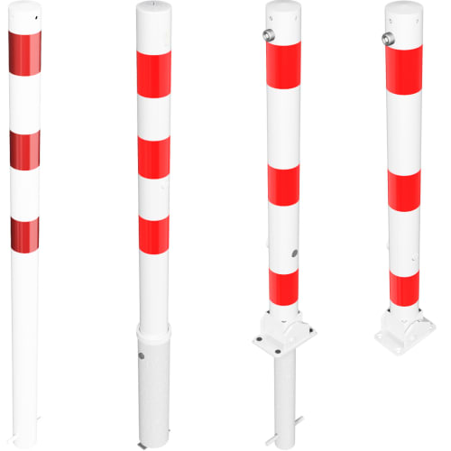 WACHTWERK X ø 76 mm Absperrpfosten | Wandstärke 2,6 mm