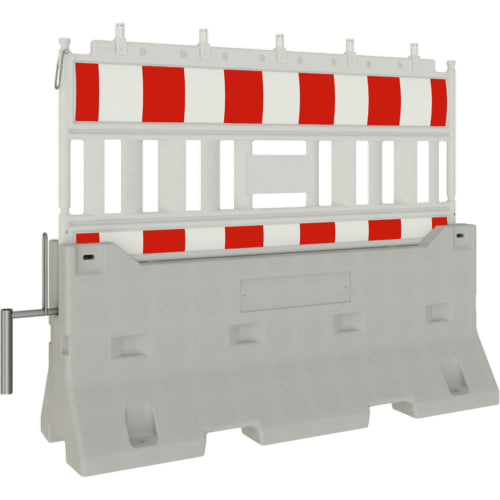Betonschutzwand / Betonleitwand WACHTWERK X NOX LIGHT EURO2 - Set