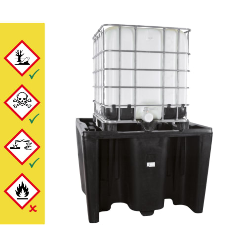 Auffangwanne IBC aus Kunststoff für 1000-Liter-Behälter