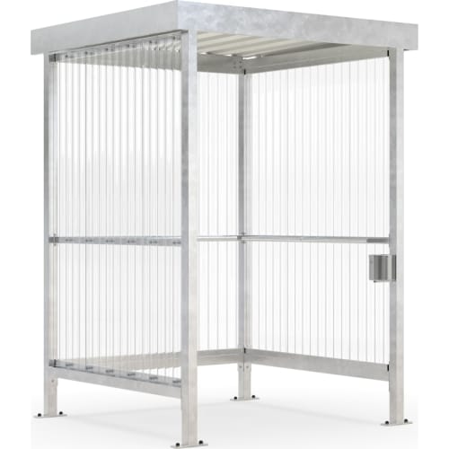 Raucherunterstand Basic Jena mit Ascher