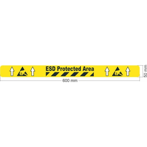 "Bodenmarkierungsband "ESD Protected Area" | WT-5125"