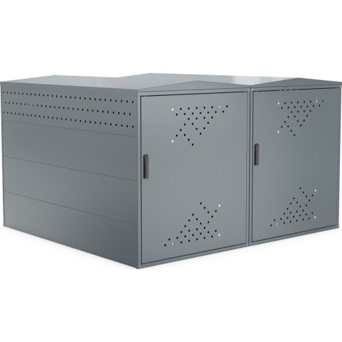 Fahrradgarage BikeBox 1 G XL als Komplett-Set
