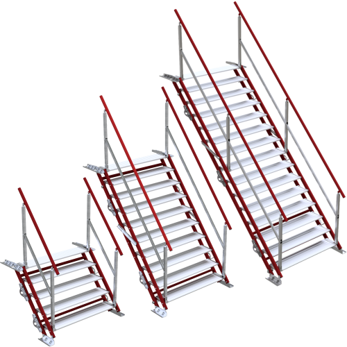 Profi Bautreppe | 1,2 m Passierbreite
