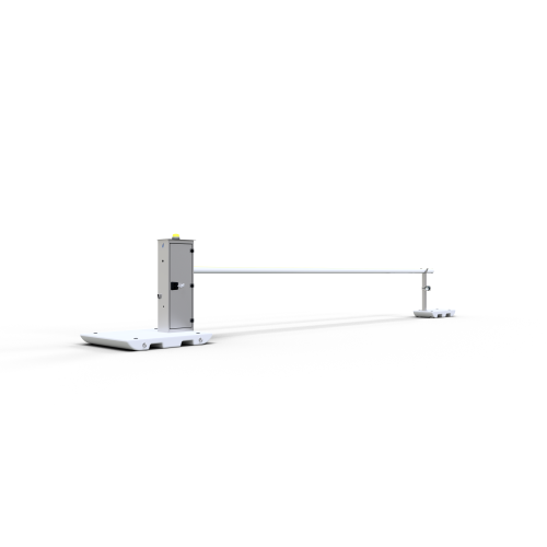 Schake VECTOR | V-Barrier-7m | V-Barrier elektrische Schranke mit Auflagepfosten