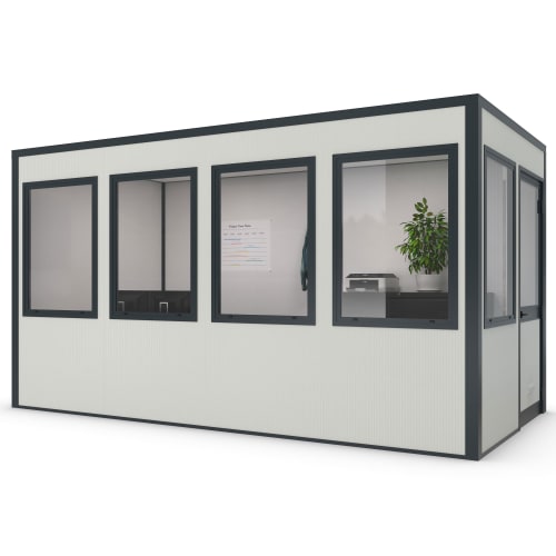 Hallenbüro SmartUnit schmal (6–14 m²)