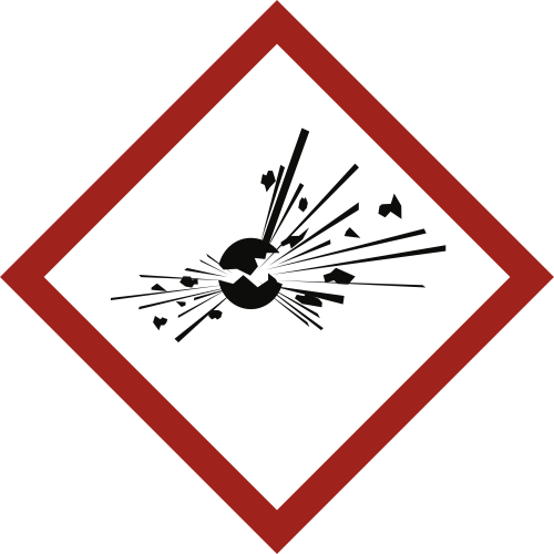 GHS-Symbol Explosiv (GHS 01)