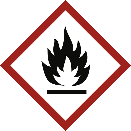 GHS-Symbol Entzündbar (GHS 02)
