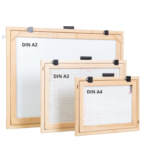 NESTLE Feldbuchrahmen | Holz oder Kunststoff | A2, A3 oder A4
