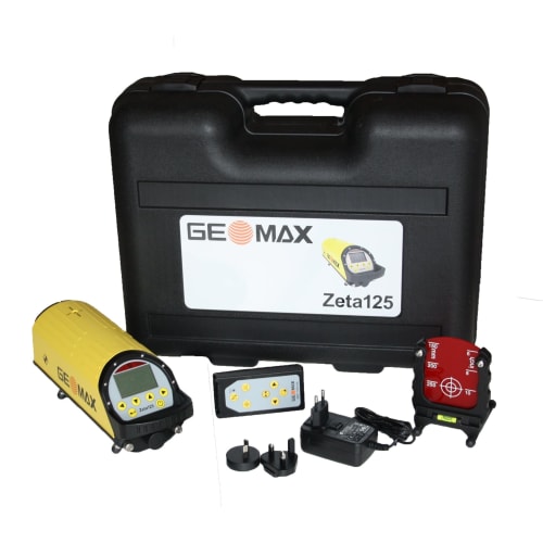 GEOMAX Zeta 125 Kanalbaulaser - Set