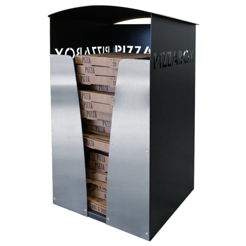 Abfallbehälter Pizzabox