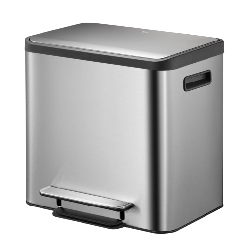Tret-Mülleimer EcoCasa Recycler, EKO - Inhalt 2x 12 Liter