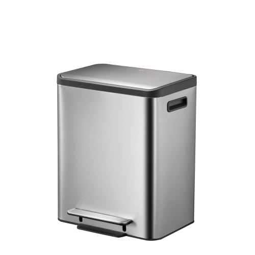 Tret-Mülleimer EcoCasa Recycler, EKO - Inhalt 2x 15 Liter