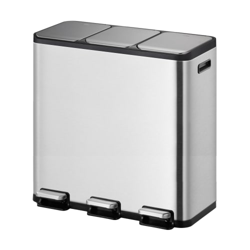 Tret-Mülleimer EcoCasa 1, EKO - Inhalt 3x 15 Liter