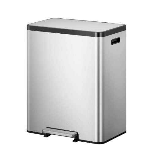 Tret-Mülleimer EcoCasa 2 Recycling, EKO - Inhalt 2x 30 Liter