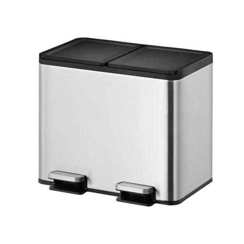 Tret-Mülleimer Essential Splittet Recycler, EKO - Inhalt 2x 15 Liter