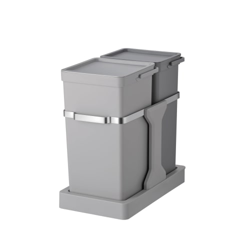 Einbau-Abfallsammler Deco, EKO - Inhalt 20 + 15 Liter
