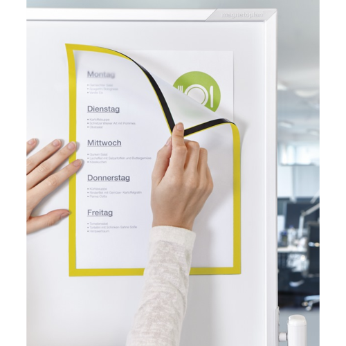 5er-Pack magnetoplan Magnetrahmen magnethaftend – DIN A4