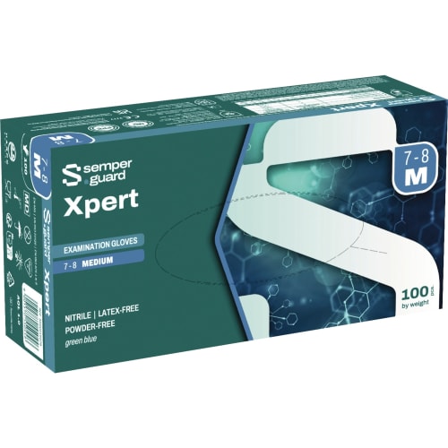 90er-Box Sempermed Einweghandschuhe SEMPERGUARD XPERT – Nitril, Größe 9-10