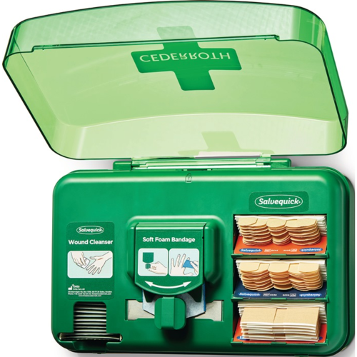 Cederroth Pflasterspender Plus – befüllt, Wound Care Dispenser