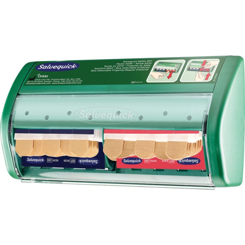 Cederroth Pflasterspender Salvequick – befüllt mit 85 Stück
