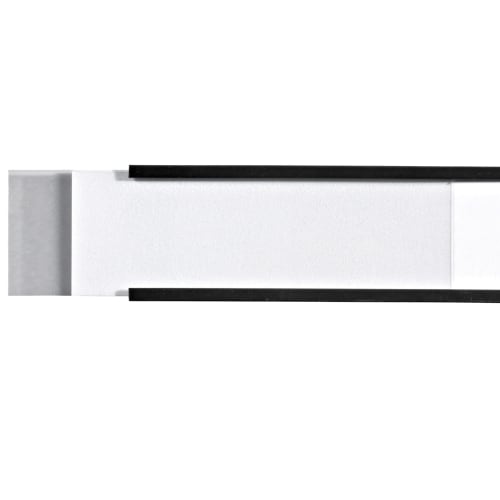 magnetoplan Papieretikett mit Klarsichtfolie