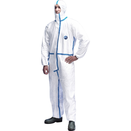 Tyvek Einwegoverall 600 Plus – HDPE - Spinnvlies, weiß, L, XL oder XXL wählbar