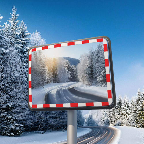 Verkehrsspiegel DURABEL IceFree Basic, beschlags- und vereisungsfrei