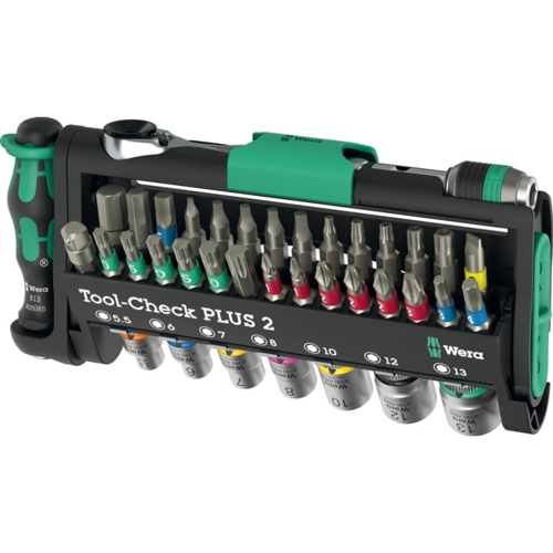 Bit-/Steckschlüssel-Set Tool Check Plus 2, WERA