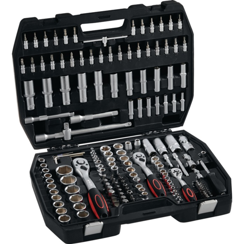 Steckschlüssel-Satz 171-teilig 1/4+3/8+1/2 | 6-Kant | Zoll, NOW