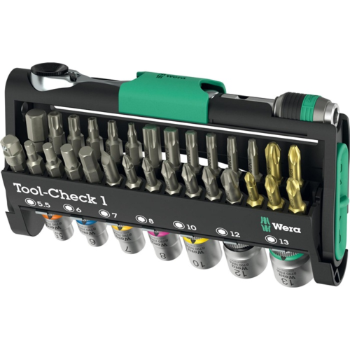Bit-/Steckschlüssel-Set Tool-Check 1, WERA