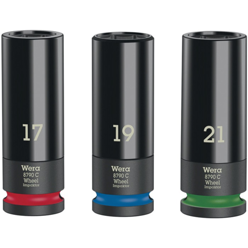 Kraftsteckschlüssel-Satz Wheel Impaktor C Set 1, WERA