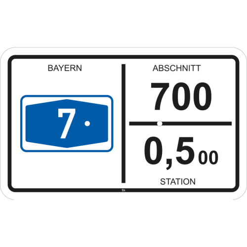 Stationierungstafel