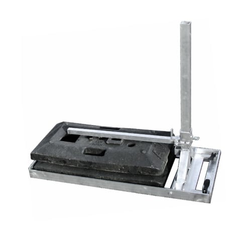 TL Schilderständer Klapp Kompakt | für bis zu 6 Fußplatten K1
