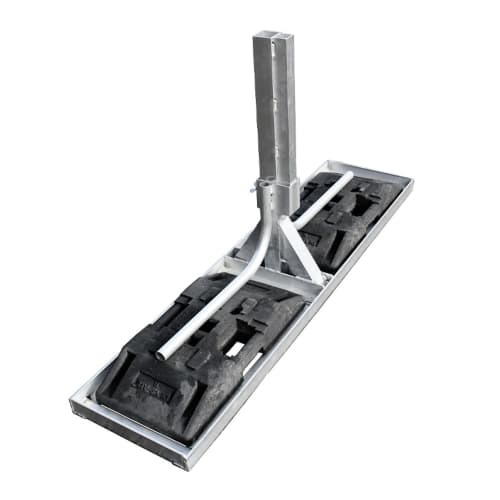 TL Schilderständer, zweiseitig | für bis zu 8 Fußplatten K1