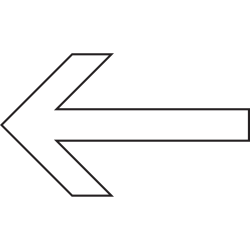 Folienpfeil für Verkehrszeichen VZ Nr. 314-10/-20/-30/-31, Parken