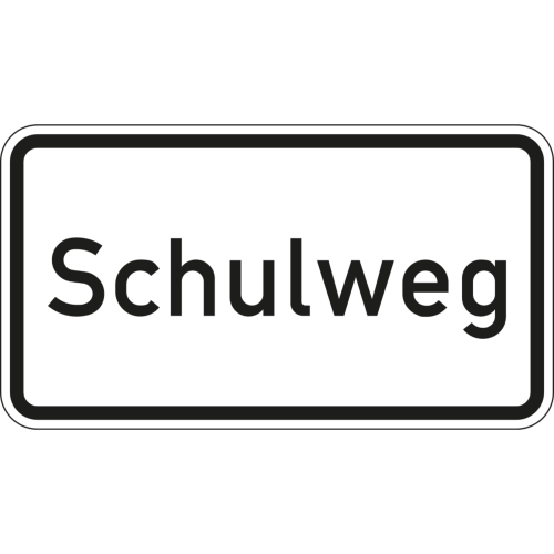 Schulweg - Verkehrsschild VZ 1012-55