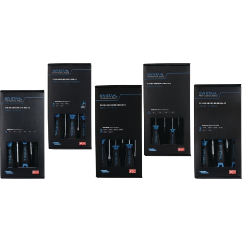 Schraubendreher-Satz 27-teilig Schlitz/PH/PZD/Torx, SW STAHL