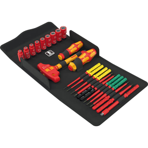 Schraubendreher-Satz Kraftform Kompakt VDE 24 Allrounder 1, WERA