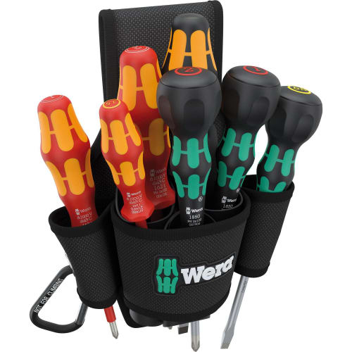 Schraubendreher-Satz 9621 Belt Pouch Set 2, WERA