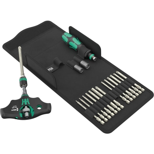 Schraubendreher-Satz Kraftform Kompakt 400 RA SHK Set 1, WERA