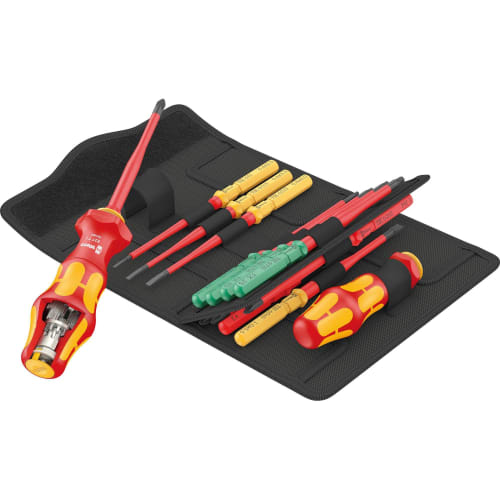 Schraubendreher-Satz Kraftform Kompakt Turbo i Imperial Tool Finder | Zoll, WERA