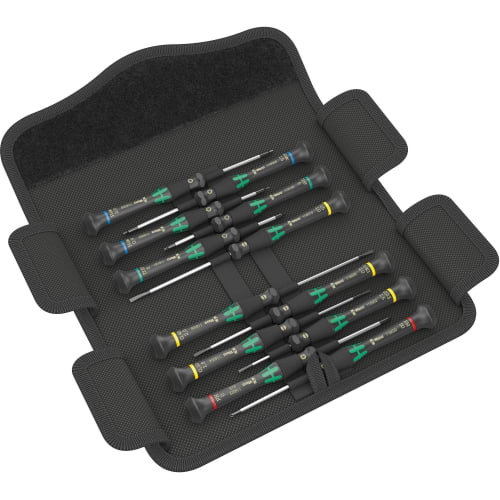 Feinmechanikerschraubendreher-Satz Kraftform Micro-Set/12 SB 1, WERA