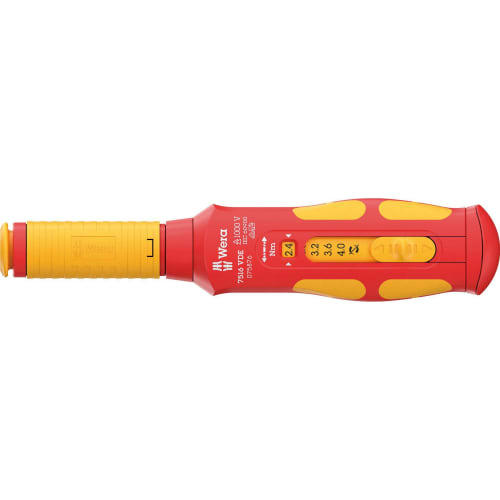 Drehmomentschraubendreher 7516 VDE Kraftform Safe-Torque Speed, WERA
